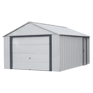 Sheds Express Outdoor Storage Sheds Arrow Murryhill 14 x 31 Garage, Steel Storage Building, Prefab Storage Shed