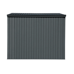 Sheds Express Outdoor Storage Sheds Sojag Denali 8 ft. x 5 ft. Steel Storage Shed in Anthracite Model # SJDEN85