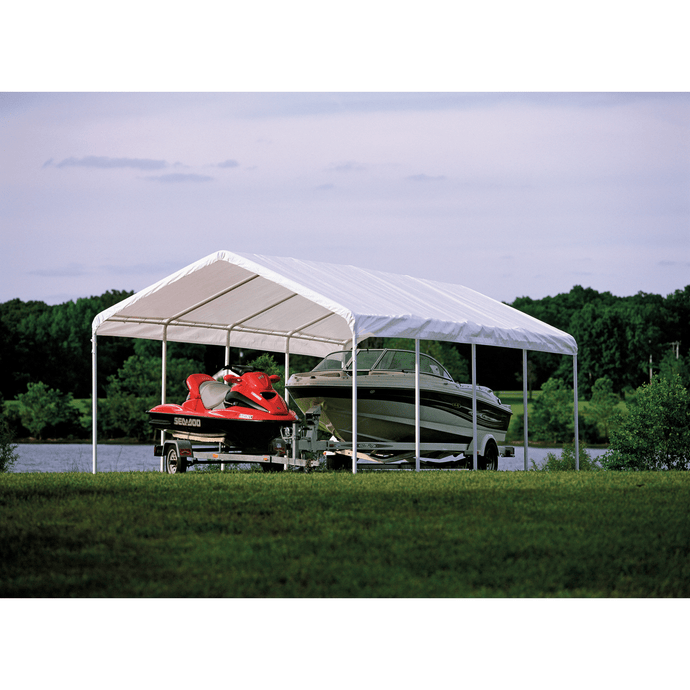 Sheds Express Party Tents SuperMax 18 ft. x 30 ft. Canopy in White (model 26767)