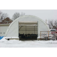 Load image into Gallery viewer, Sheds Express Truss Buildings White 30&#39; x 40&#39; x 15&#39; Commercial Round Truss Building