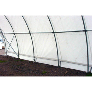 Sheds Express Truss Buildings White 30' x 65' x 15' Commercial Round Truss Building