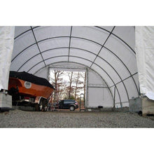 Load image into Gallery viewer, Sheds Express Truss Buildings White 30&#39; x 65&#39; x 15&#39; Commercial Round Truss Building