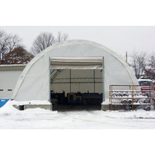 Load image into Gallery viewer, Sheds Express Truss Buildings White 30&#39; x 65&#39; x 15&#39; Commercial Round Truss Building