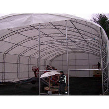 Load image into Gallery viewer, Sheds Express Truss Buildings White 40&#39; x 60&#39; x 18&#39; Domed Round Truss Building