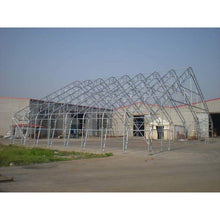 Load image into Gallery viewer, Sheds Express Truss Buildings White 65&#39; x 49&#39; x 26&#39; Peaked Truss Building